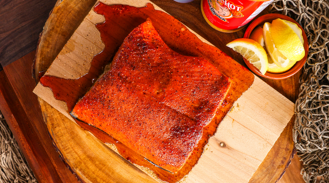 Hot honey salmon
